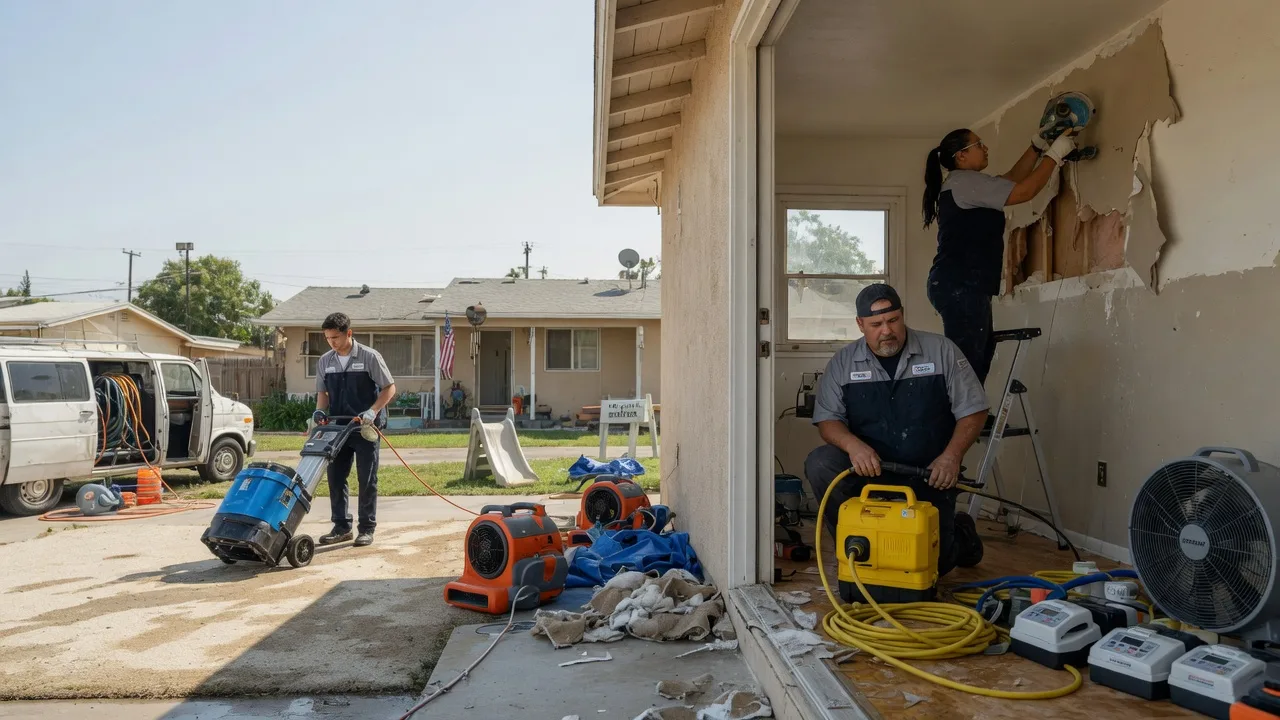 Water Damage Restoration in Bunker Hill, KS near me